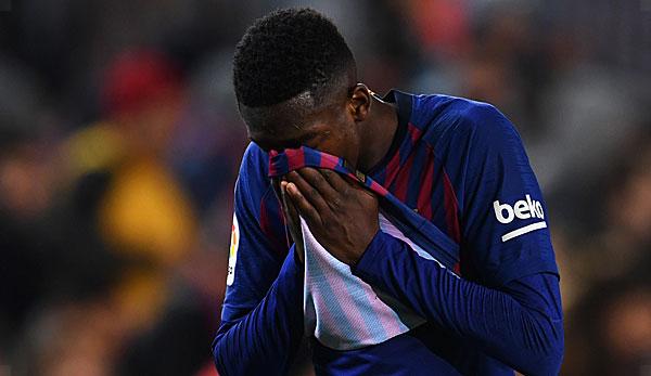 Primera Division: "Whole toilet coked up." Dembele penalty announced in garbage trial