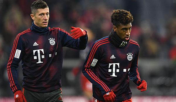 Bundesliga: Were Lewy and Coman going at each other?