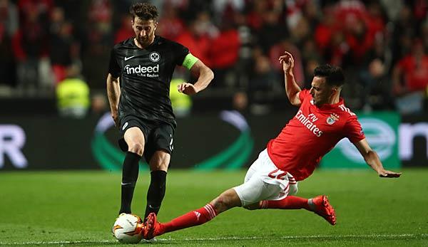 Europa League: Lisbon - Frankfurt: The highlights of the first leg of the quarter finals