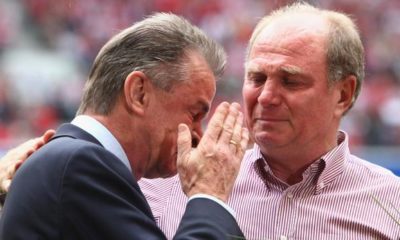 Bundesliga: Hoeneß: "Celebrated until three o'clock with Hitzfeld"