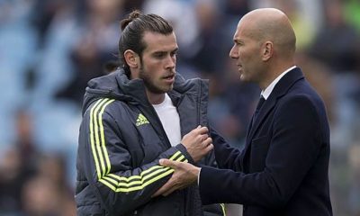 Primera Division: Zidane about Bale: "One must stay outside"