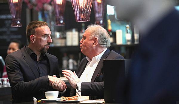 Bundesliga: Hoeneß protects Ribery: "Franck should have clapped the gold steak to the wall"