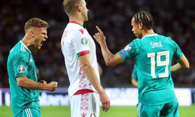 DFB-Team: Sane keeps silent - Kimmich: "I would buy this"