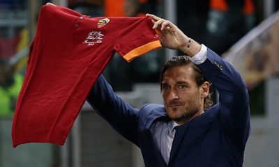 Series A: Separation probably fixed: Totti leaves Roma