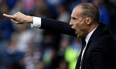 Series A: Allegri feels "betrayed" by Juventus