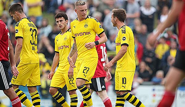 Bundesliga: Test matches: BVB and S04 with Kantersiegen, RB goes swimming