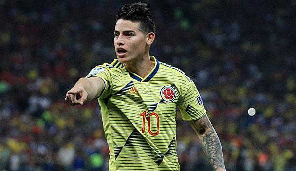 Primera Division: James probably about to move to Atletico Madrid