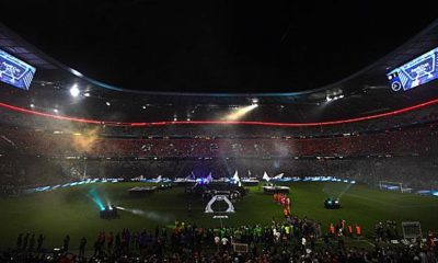 Bundesliga: Razzia in stadium: FCB takes position