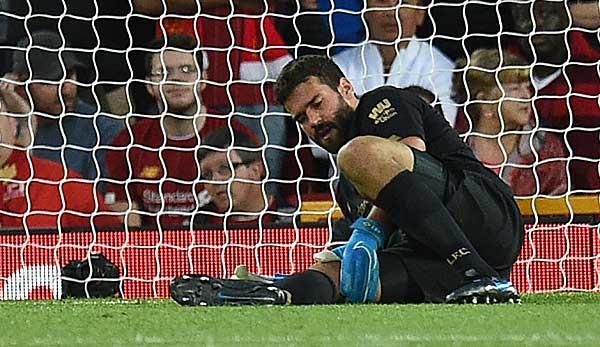 Premier League: Liverpool for weeks without Keeper Alisson
